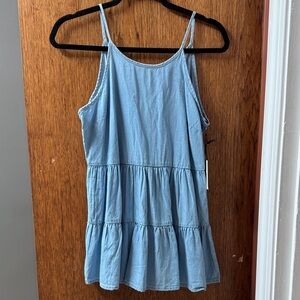 NWT Japna Light Blue Viscose Top